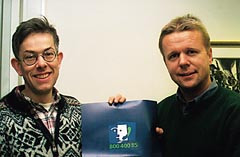 Norske leger kan bli bedre p&aring; r&oslash;ykeavvenning, mener lungelegene Per Bakke og Frode Gallefoss. Foto S.B. Nesje