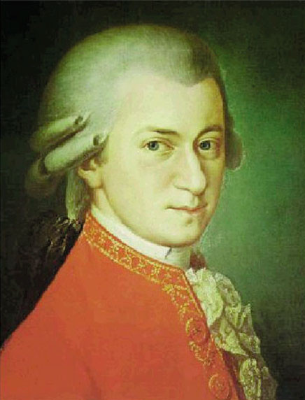  Figur 1    Lite ante Wolfgang Amadeus Mozart (1756 &ndash; 91) da han skrev sin lille Sonate for to pianoer i D-dur (K 448) at&hellip;