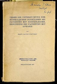 Figur 1 Faksimile av doktoravhandlingen. Foto &Oslash;.Larsen