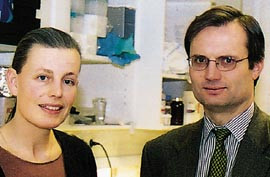 Astrid L&aelig;greid og Jan Komorowski er sentrale fagpersoner innen NTNUs satsing p&aring; bioinformatikk. Foto T. Sundar