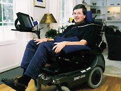 Lege Knut Julius Moskvil er rammet av ALS, men Rolltalk-systemet har gjort hverdagen lettere og fremtiden lysere. Foto T&hellip;