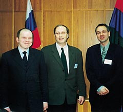 M&oslash;te med Petrozavodsks ordf&oslash;rer Andrej Dejmin. Stein Andresen fra Folkehelsa i midten og forfatteren til h&oslash;yre. Bak skimtes&hellip;