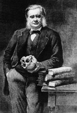 President i Royal Society. Malt av Huxleys svigers&oslash;nn, John Collier, 1883