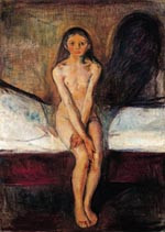 Edvard Munch: Pubertet 1894 &ndash; 95. Foto Nasjonalgalleriet.  Munch-museet/Munch-Ellingsen gruppen/BONO 2001