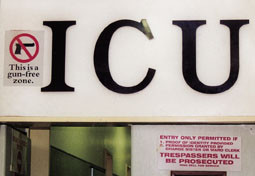 Figur 3  Intensivavdeling i Johannesburg, med &oslash;nske om arbeidsro