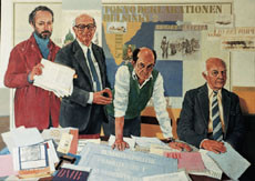 Figur 4   Dansk gruppeportrett med fart og liv