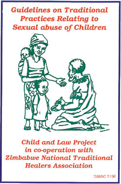 Figur 3   Forsiden av et hefte som beskriver retningslinjer for tradisjonelle behandlere for &aring; redusere risikoen for&hellip;