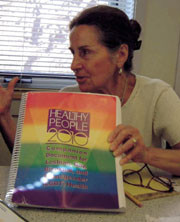 Eugenia Handler, Director of Government Relations, har ansvar for synliggj&oslash;ring av lesbiske i den helsepolitiske debatten i&hellip;