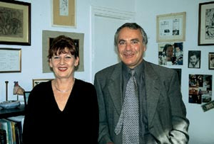 Professor i allmennmedisin Tamas Riesz og amanuensis Aranka Kertesz