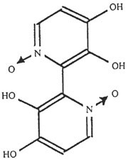 Figur 3   Den strukturelle formen til orellanin (9)