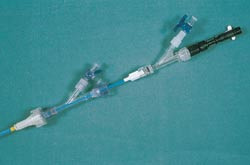 Figur 4 CardioSEAL innf&oslash;ringsenhet