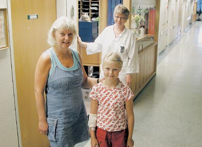 Ti &aring;r gamle Victoria L&oslash;vstad er sv&aelig;rt forn&oslash;yd med sykehusoppholdet i Kongsvinger. B&aring;de hun og hennes mor May Eli gir&hellip;