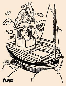 Doktoren trosset sj&oslash;syken og &laquo;fulgte skydsen&raquo;. Slike transportetapper gav rikelig anledning til &aring; tenke p&aring; hvordan man best&hellip;