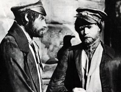 Burke (til venstre) og Hare slik de i dag fremst&aring;r i Madame Tussauds vokskabinett. Faktisk ble ansiktene modellert etter&hellip;