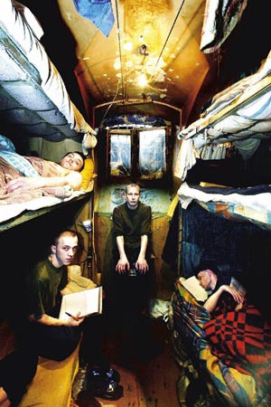 Boforhold i et russisk fengsel. Under slike forhold kan tuberkulose og andre smittsomme sykdommer spres raskt. Foto Torgrim&hellip;