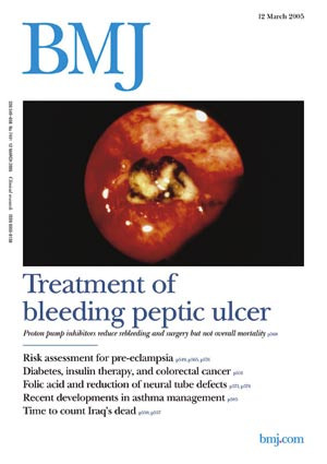 Artikkelen ble publisert 12.3. 2005 i BMJ (www.bmj.com), som er et av verdens ledende medisinske tidsskrifter