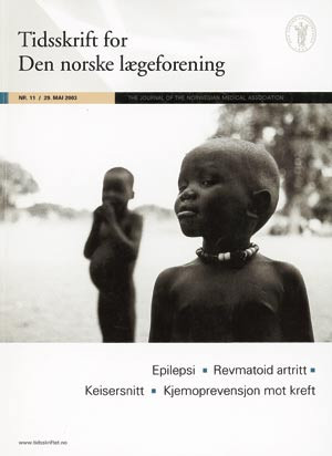 Figur 8  Forside nr. 11/2003