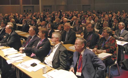 Det var over 300 publikummere til stede under jubileet, som ble arrangert p&aring; SAS-hotellet i Oslo. Foto Hans Petter Fosseng