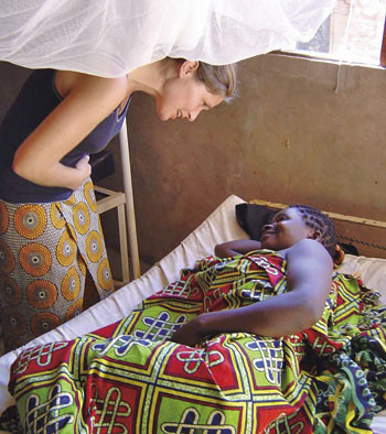 Visitt hos Marie. Foto Catherine Brand