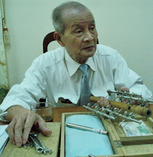 Nguyen Van Nhan var spesielt opptatt av ekstern fiksasjon