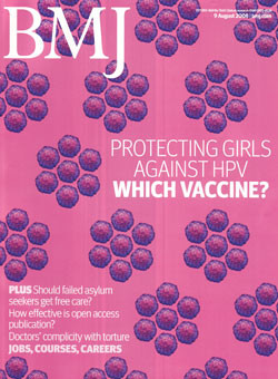 Artikkelen ble publisert 18.9. 2008 i BMJ (www.bmj.com), som regnes som en av de fem store innen medisinsk publisering ved&hellip;