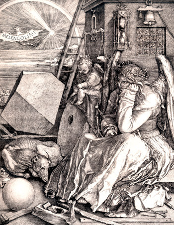 Melencholia I (1514). Radering. Albrecht D&uuml;rer. Foto &copy; Science Photo Library/GV-Press/NordicPhotos