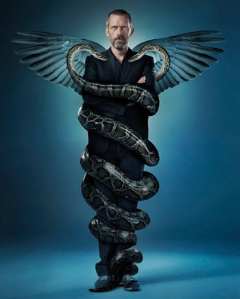 House som guddommelig. Som han ville ha sagt det: &laquo;You talk to God, you&rsquo;re religious. God talks to you, you&rsquo;re psychotic.&raquo;&hellip;