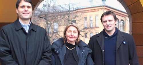 Ole A. Andreassen, Ingrid Agartz og Lars Morten Rimol, tre av de norske artikkelforfatterne. Foto Petter H. Reed