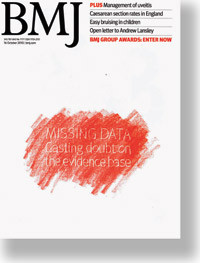 Artikkelen ble e-publisert 7.10.2010 i BMJ (www.bmj.com), som regnes som en av de &laquo;fem store&raquo; innen medisinsk publisering&hellip;