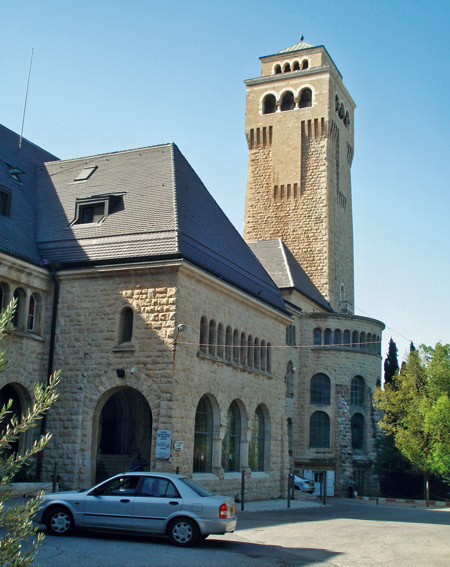 Augusta Victoria Hospital i &Oslash;st-Jerusalem. Begge foto Tone Aarholt Hegna