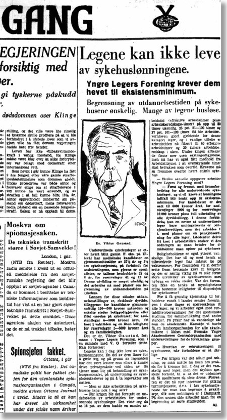 &laquo;Forresten er det n&aring; stor interesse for pliktig turnustjeneste, d.v.s. 1 &aring;rs sykehustjeneste f&oslash;r man kan begynne &aring;&hellip;