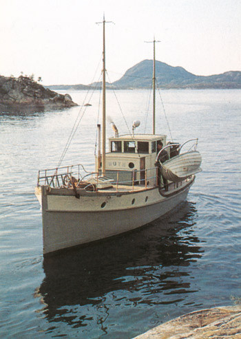 Doktorb&aring;ten &laquo;Ruth&raquo; i Hemne legedistrikt i S&oslash;r-Tr&oslash;ndelag var bygd i 1909 og fortsatt i bruk i 1960-&aring;rene. Foto &Oslash;ivind Larsen&hellip;