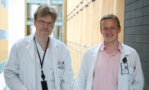 P&aring;l H. Brekke og Arne Didrik H&oslash;iseth. Foto P&aring;l H. Brekke