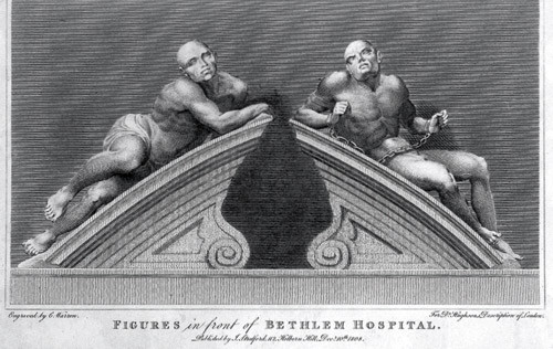 Disse statuene, som fremstilte henholdsvis raseri og melankoli, sto i porten til det kjente hospitalet for &laquo;vanvittige&raquo; i&hellip;