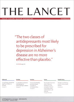 Artikkelen ble publisert 30.7. 2011 i The Lancet, som regnes som en av de &laquo;fem store&raquo; innen medisinsk publisering, ved siden&hellip;