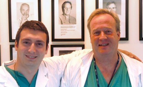 Airazat Kazaryan og Bj&oslash;rn Edwin. Foto Ole Jacob Elle