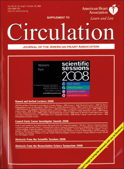 Artikkelen ble e-publisert 31.10. 2011 i det prestisjetunge tidsskriftet Circulation (http://circ.ahajournals.org).