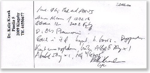 Figur 1  Enhver henvisning er i prinsippet et &laquo;godkjent format&raquo; for henvisninger