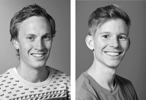 &Oslash;ystein Therkelsen og Eirik Hagen. Foto &Oslash;ystein H. Horgmo