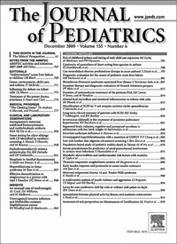 Artikkelen ble e-publisert 22.2. 2012 i det velrenommerte tidsskriftet The Journal of Pediatrics (www.jpeds.com).