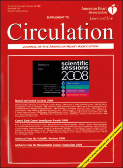 Artikkelen ble e-publisert 9.8. 2012 i det prestisjetunge tidsskriftet Circulation(http://circ.ahajournals.org).