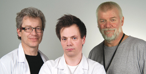 Tre av forfatterne: Ivar S. Nordrum, Joachim Frost og Lars Sl&oslash;rdal. Foto J&oslash;rn Ove S&aelig;ternes, Norges teknisk&hellip;