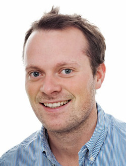 Kristoffer W. Brudvik. Foto: Bioteknologisenteret i Oslo