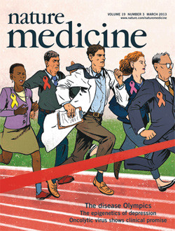 Studien ble e-publisert 21.4. 2013 i Nature Medicine (www.nature.com/nm/index.html), som er verdens h&oslash;yest rangerte&hellip;