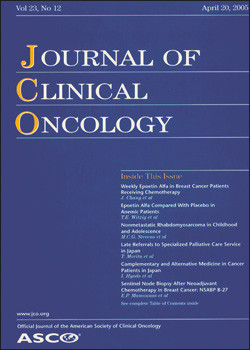 Artikkelen ble e-publisert 9. september 2013 i Journal of Clinical Oncology (http://jco.ascopubs.org/), som er ett av de&hellip;