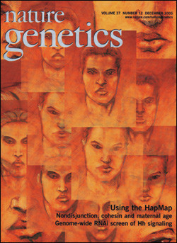 Artikkelen ble publisert 6.10. 2013 i Nature Genetics, som er et av verdens h&oslash;yest rangerte vitenskapelige tidsskrifter