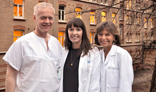 Lars Nordsletten, Ida Svege og May Arna Risberg. Foto: Privat