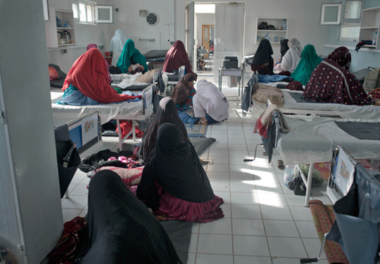 Barselavdelingen ved sykehuset i Khost