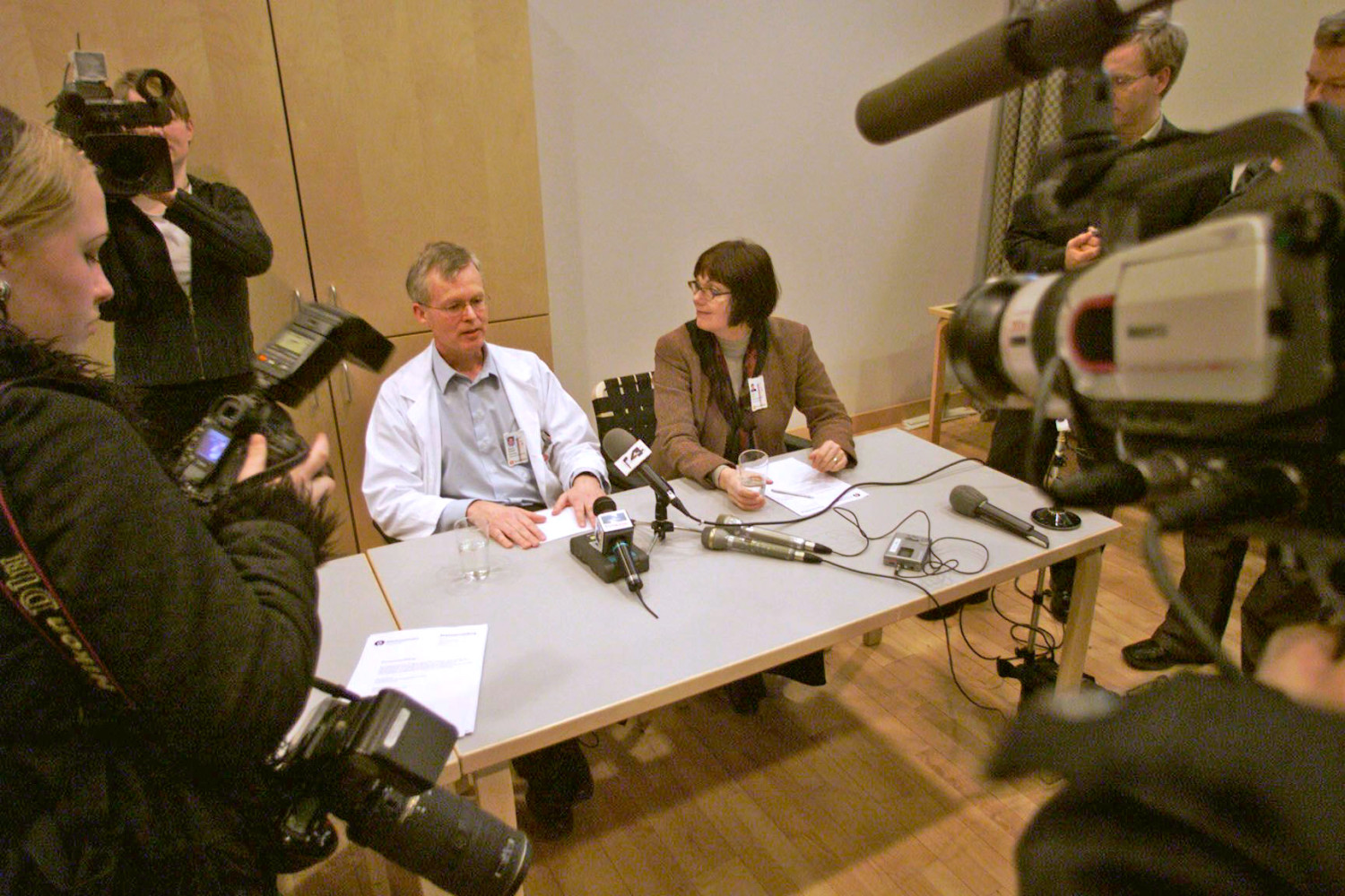 Oslo 16.1.2002: Overlege Otto A. Smiseth, avdelingsleder ved Hjertemedisinsk avdeling, Oslo universitetssykehus,&hellip;