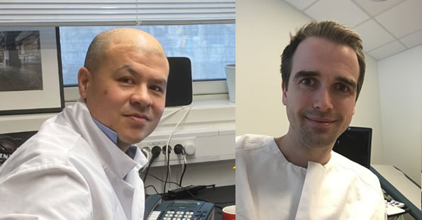 P&Aring; VIDEO: Thor Digre og Lars R&oslash;ssel &Oslash;degaard er begge fastleger som har positive erfaringer med &aring; ta i bruk&hellip;